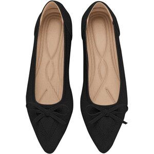 🆕Women's Black Flats Ballet Shoes Slip On Comfortable and Stylish Flats